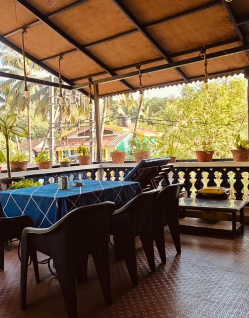 Curlies Blue House Villa Anjuna Luaran gambar