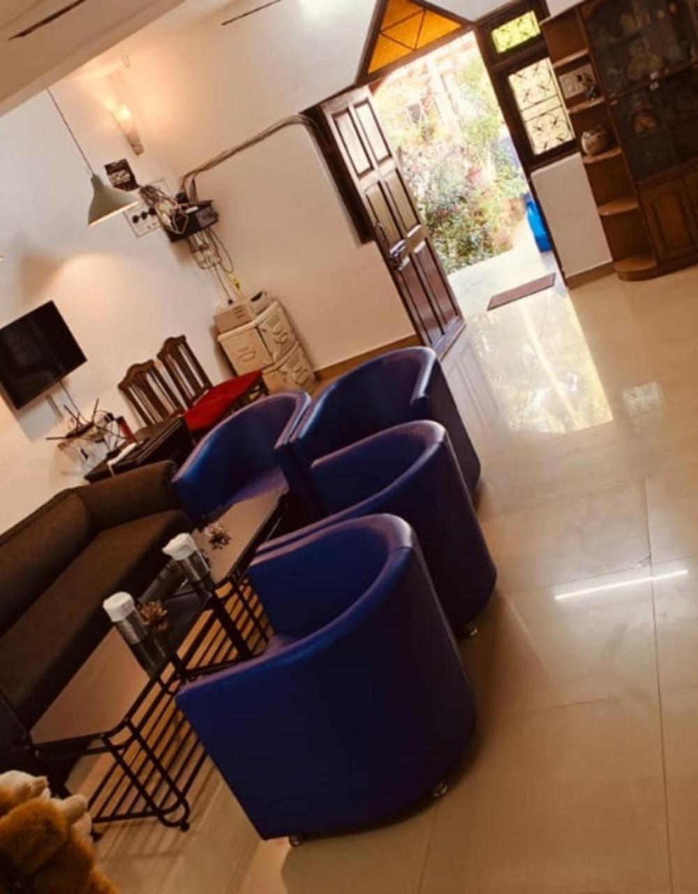 Curlies Blue House Villa Anjuna Luaran gambar